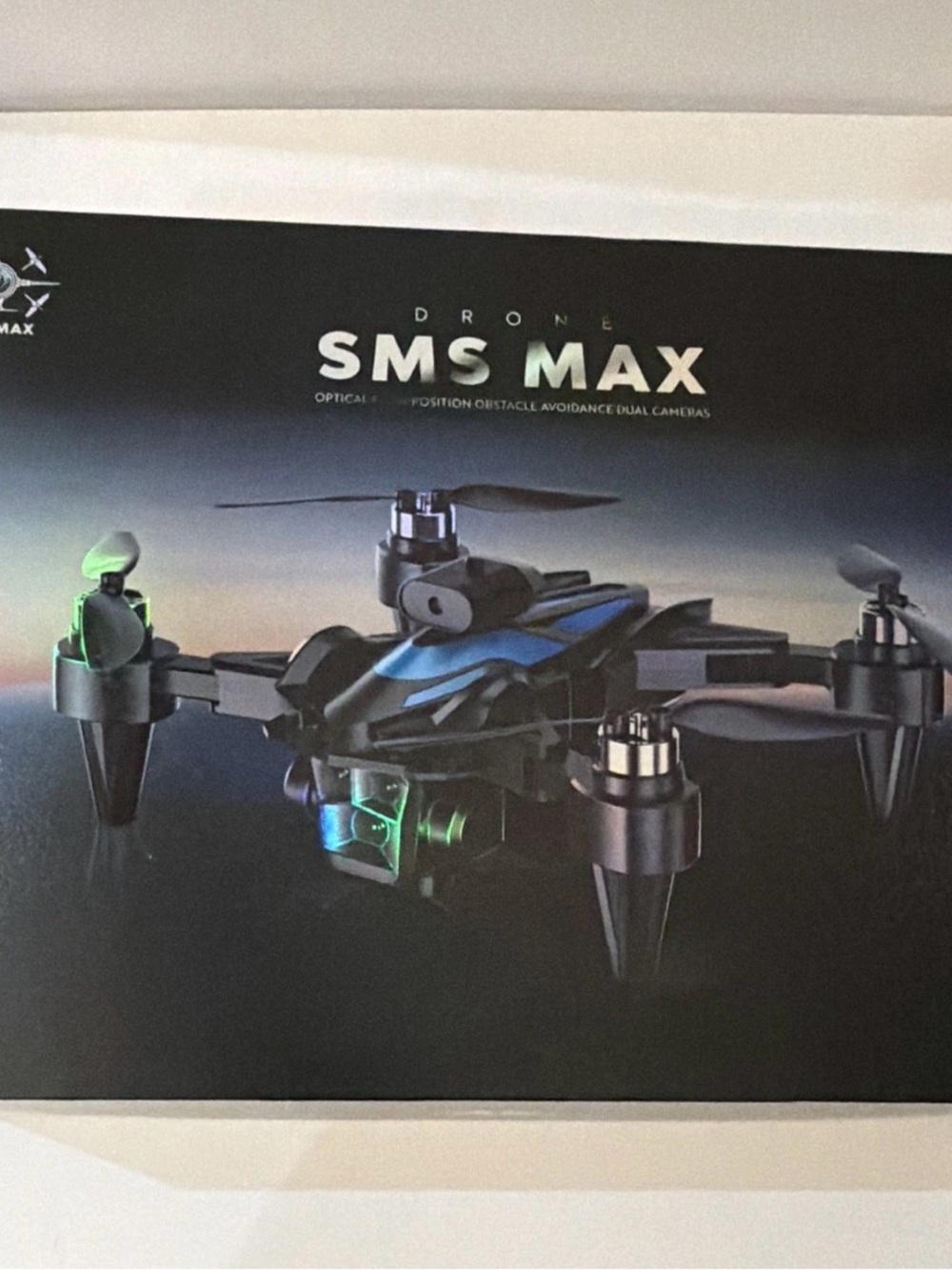 SMS MAX Drone with Blue Accents